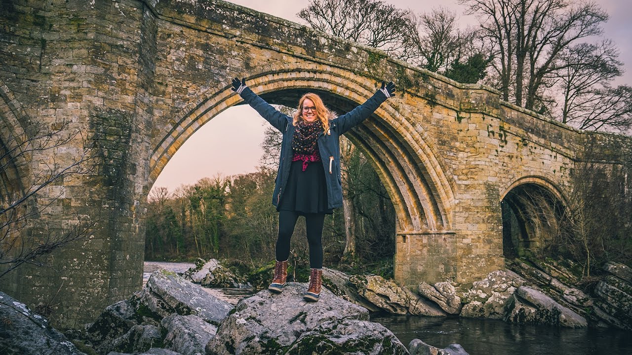 Exploring THE DEVIL'S BRIDGE + It's Allison's Birthday! (Kirkby Lonsdale, England)