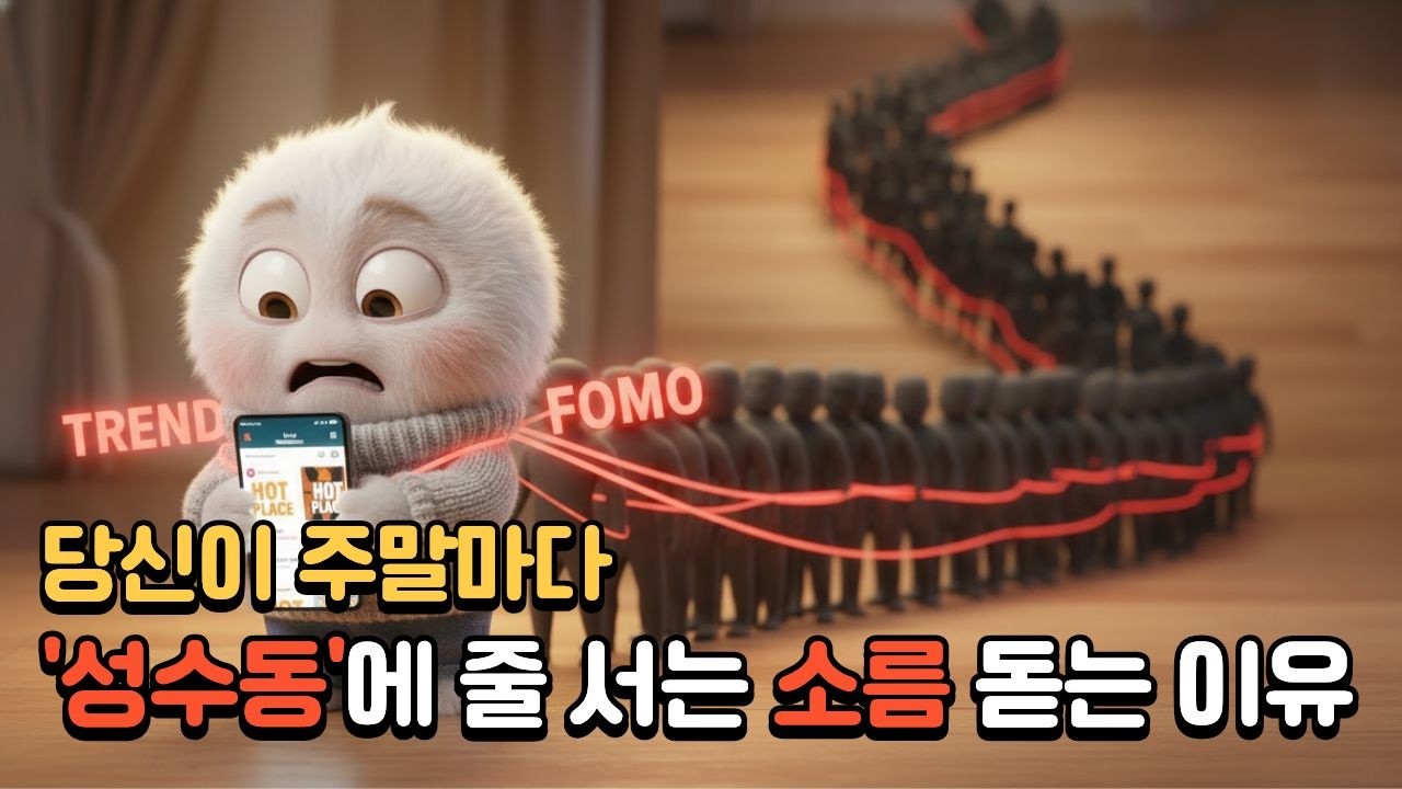 당신이 주말마다 '성수동'에 줄 서는 소름 돋는 이유