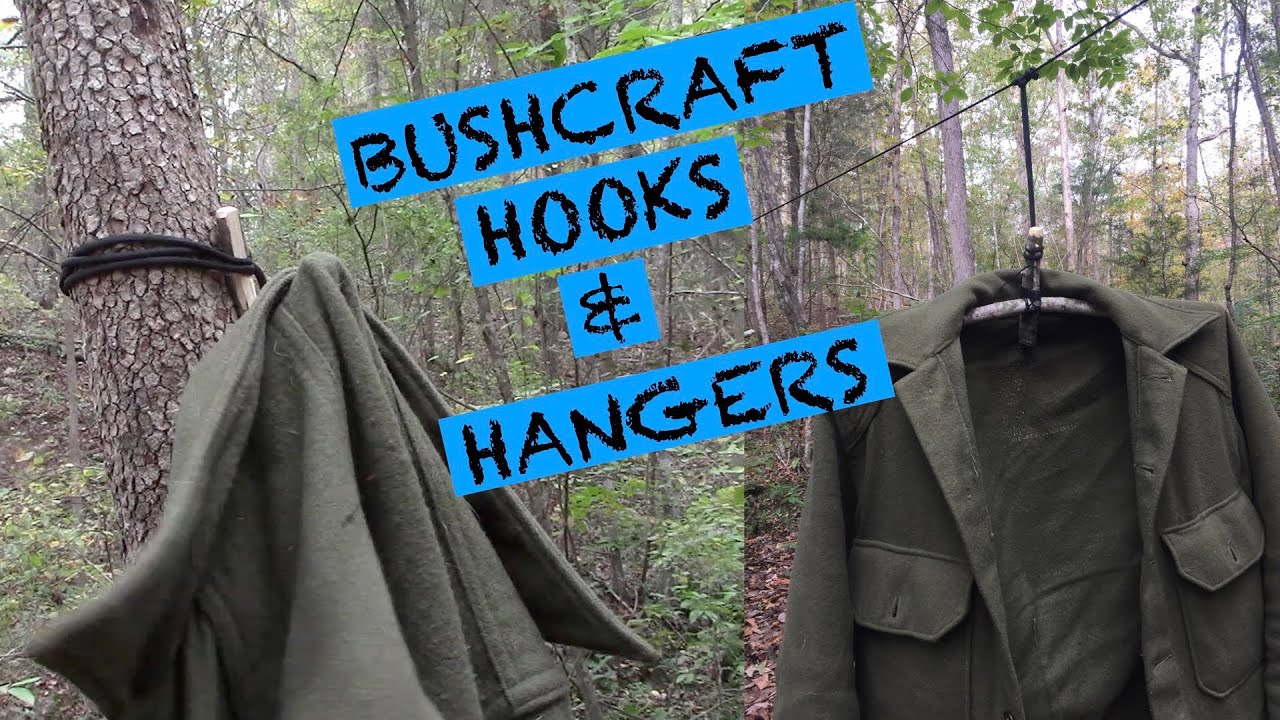 BUSHCRAFT HOOKS AND HANGERS