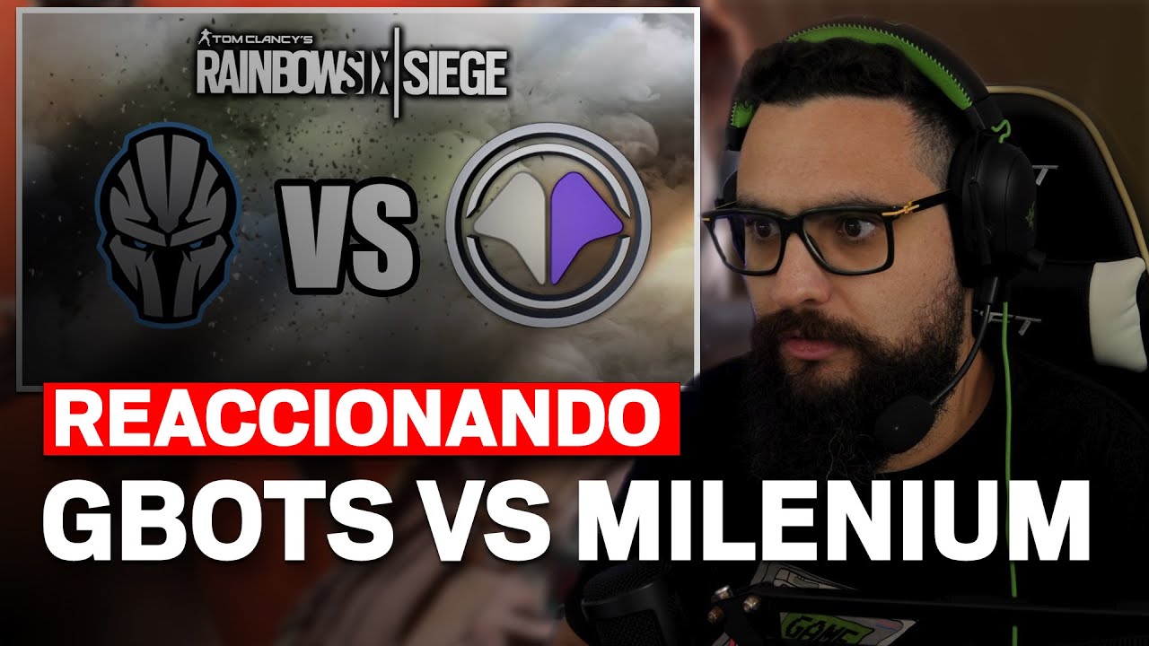 REACCIONANDO Gbots vs Milenium | EL VIDEO MAS FAMOSO DEL CANAL