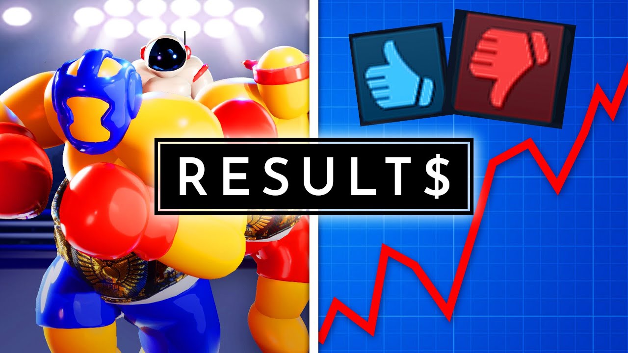 Результаты после выпуска моей первой игры в Steam