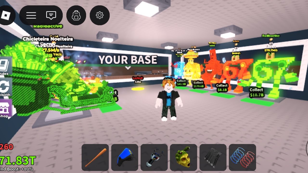 Roblox Steal a brainrot live