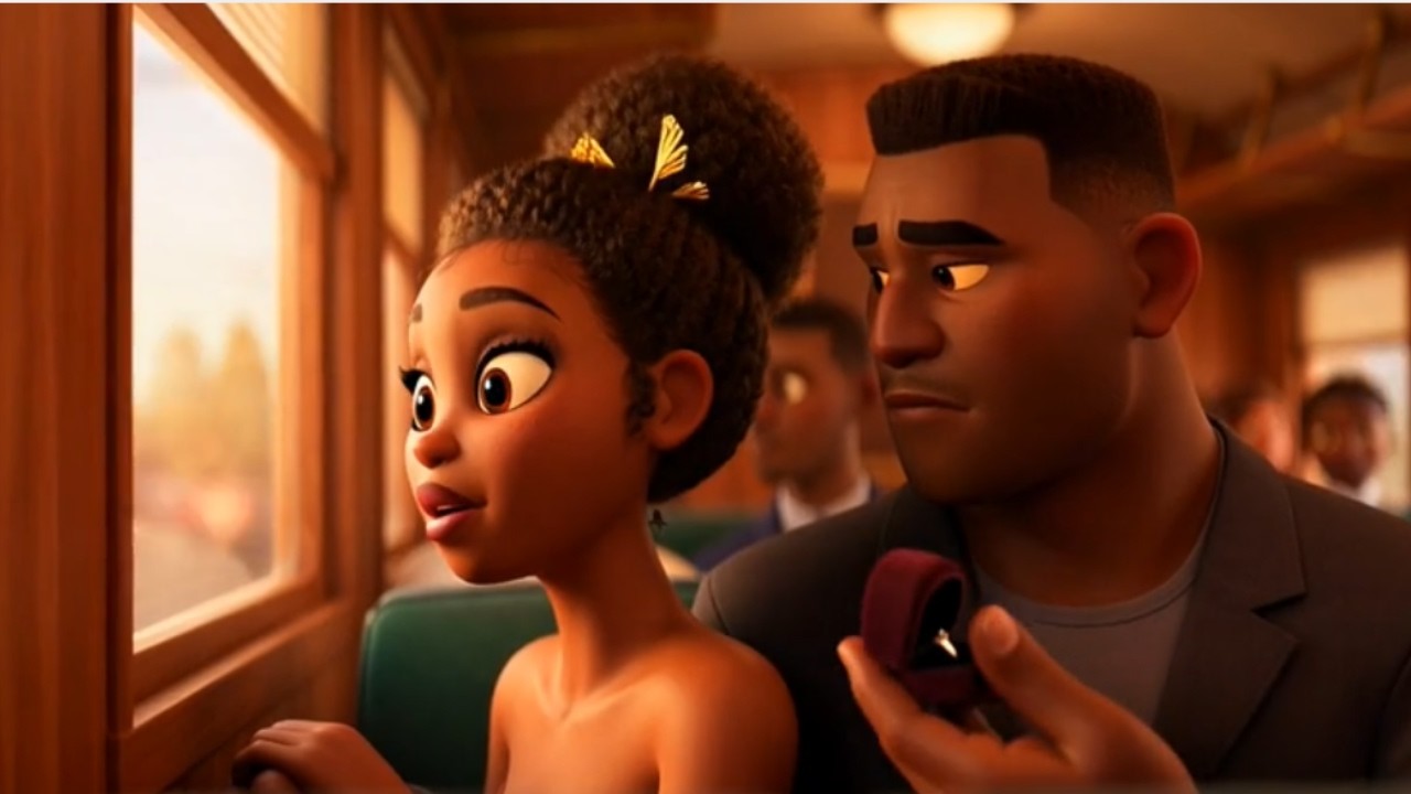 He Shut Down A Train Station Just To Propose To A Lady, But She..... #africanfolktales #truestory