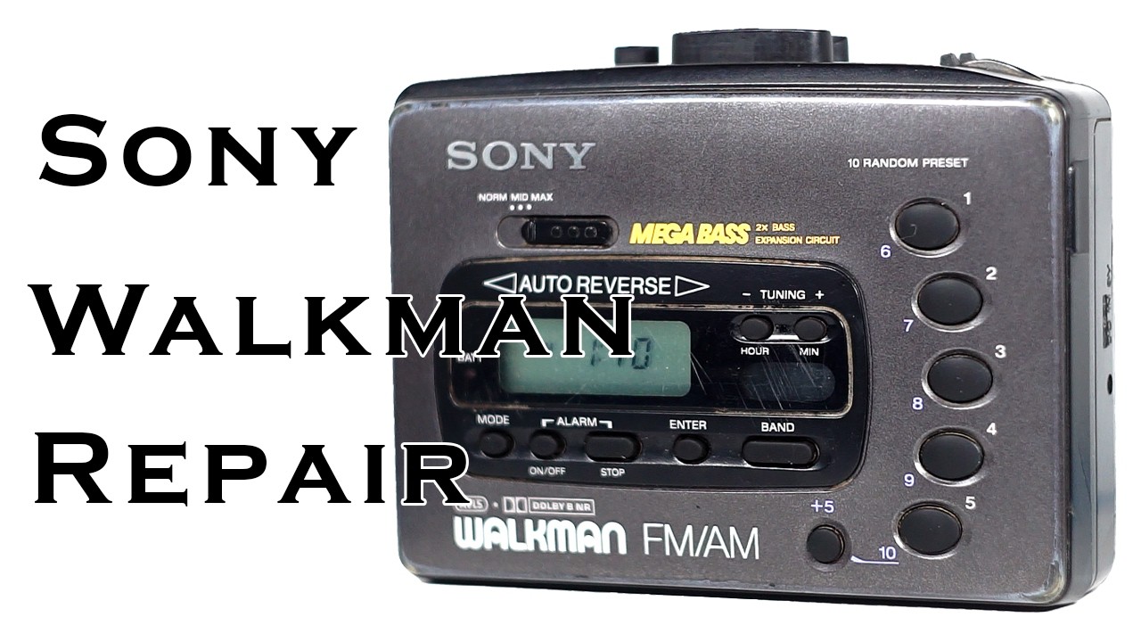 Sony Walkman Portable Cassette Repair