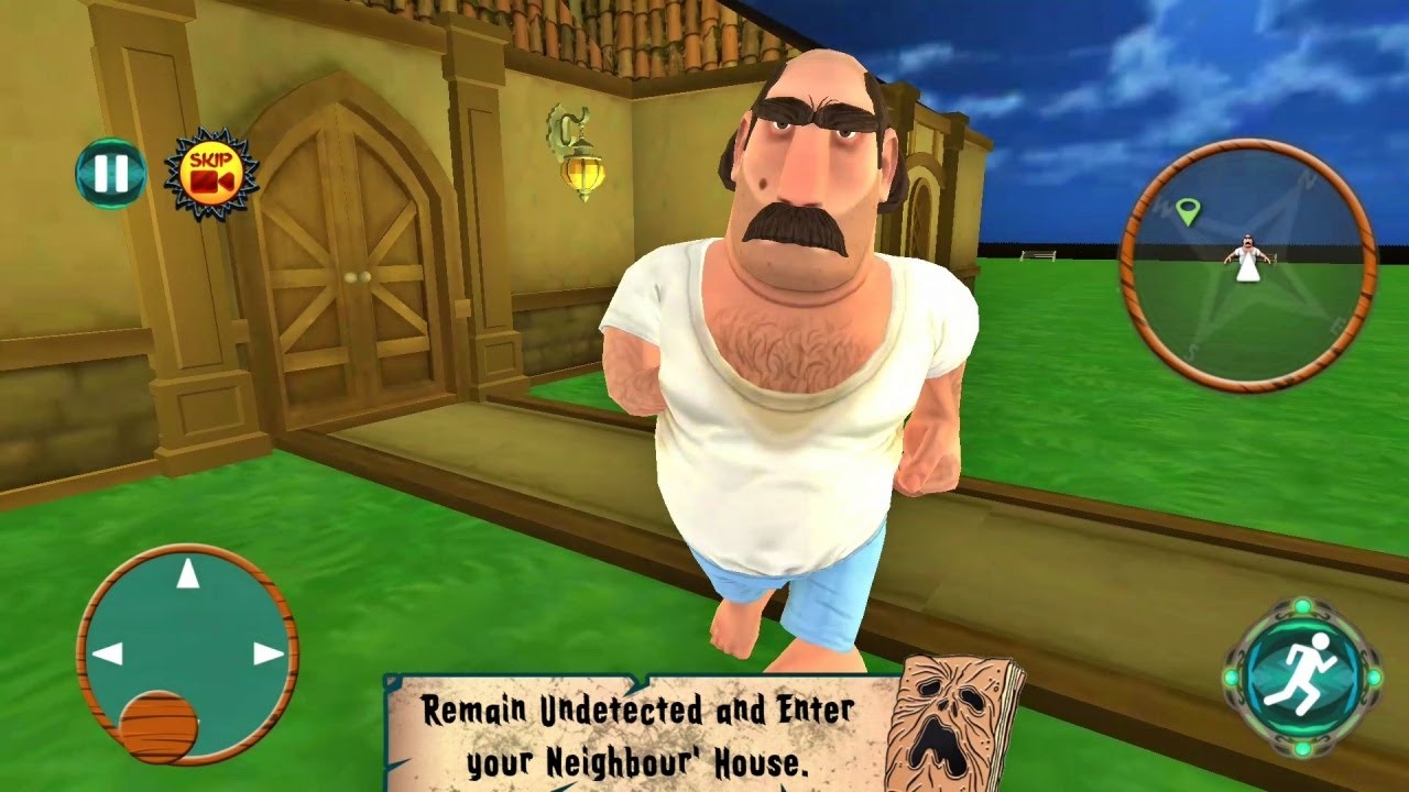 Virtual Scary Neighbor Game - New Game Level 1 to 10 - Gameplay Walkthrough 2020 FHD
