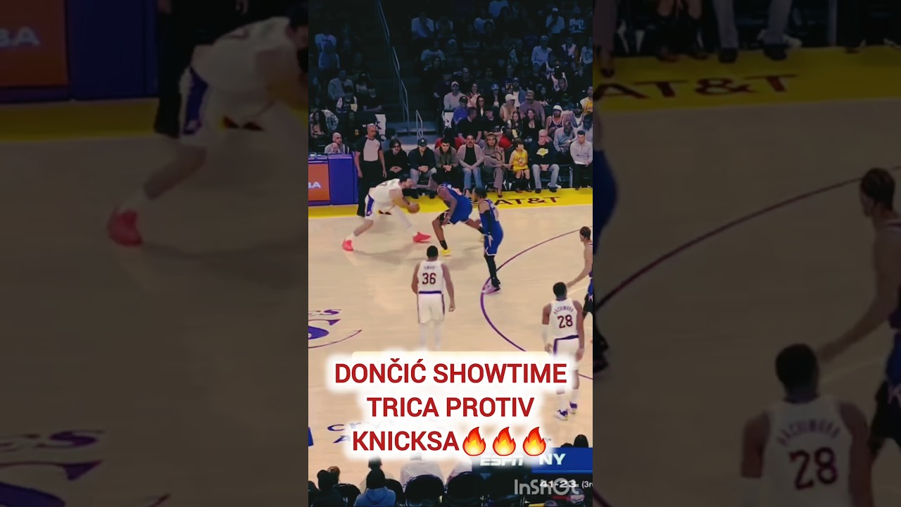 🔥🔥Luka Dončić SHOWTIME TRICA protiv Knicksa🔥🔥