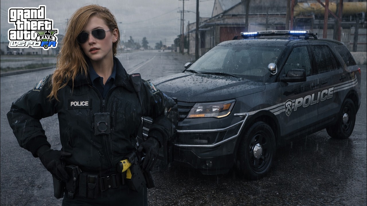 Gta 5 LSPDFR Let's Play As Paleto Bay P.D Female Officer - FPIU Small Town Patrol