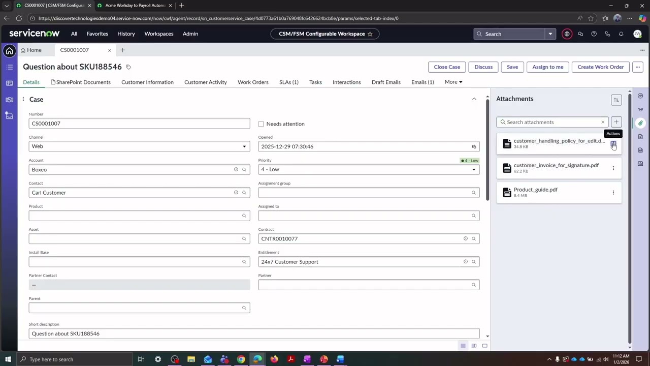 DocIntegrator for ServiceNow and SharePoint