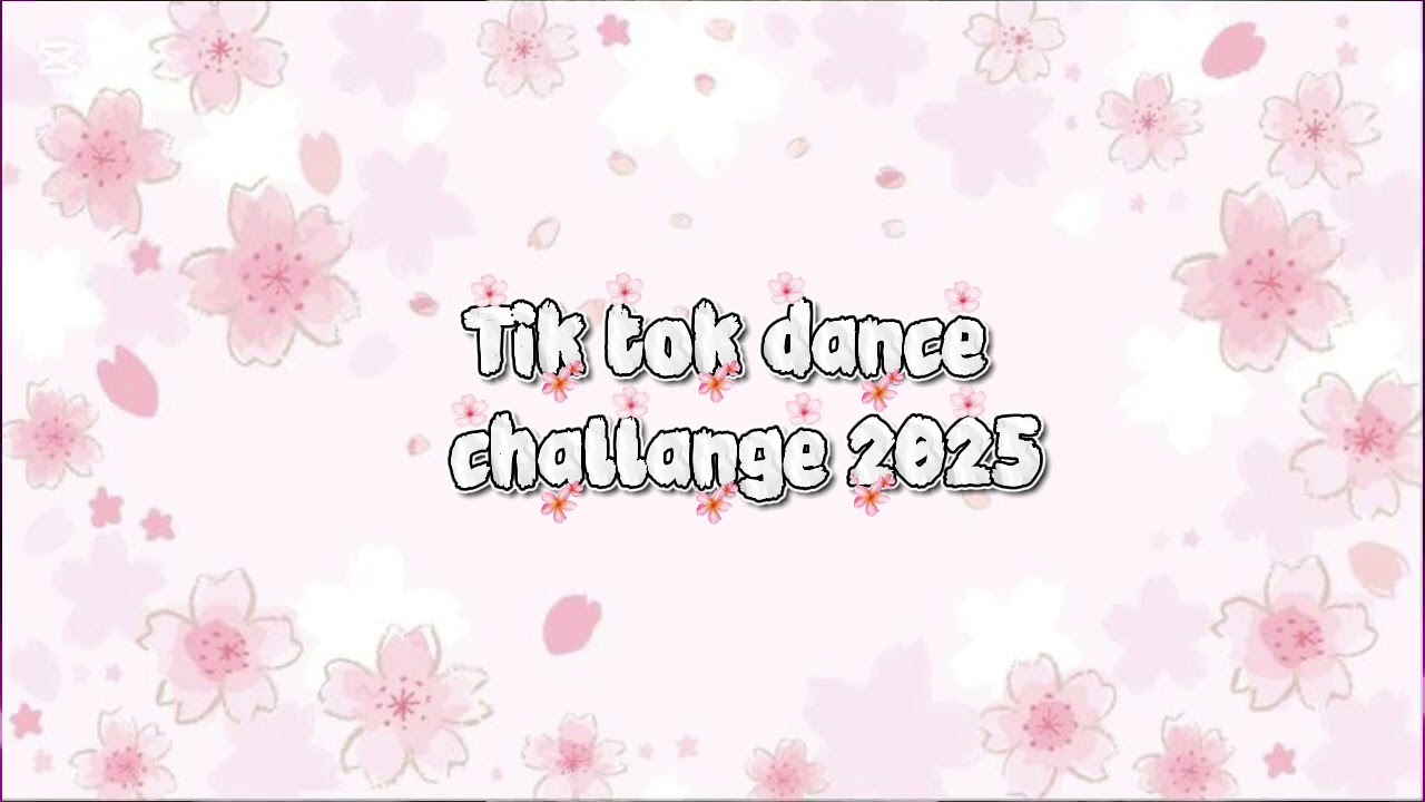 Tik tok dance challange 2025🩷🌸💞💗