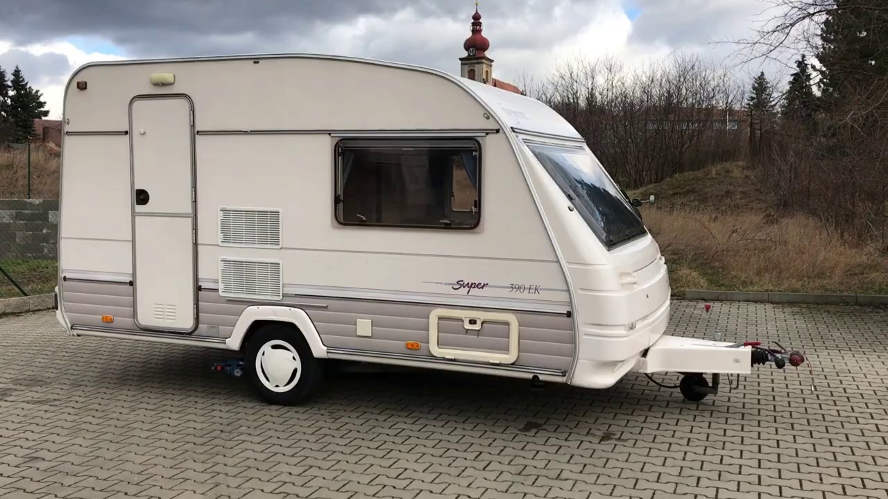 Karavan Sprite 390, 1997, mover, stan, držák kol