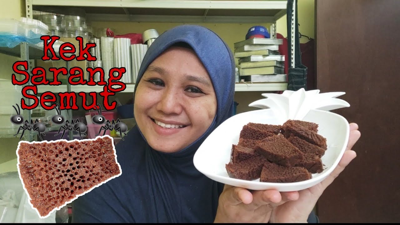 Kek Sarang Semut Coklat | Seminggu yang gembira & duka