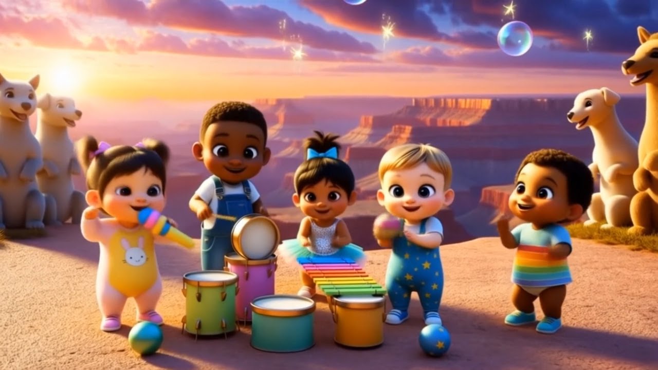 " Yoga to Calm Zoomies " Toddler Tour at Grand Canyon ( Mystic Munchkin Melodies )