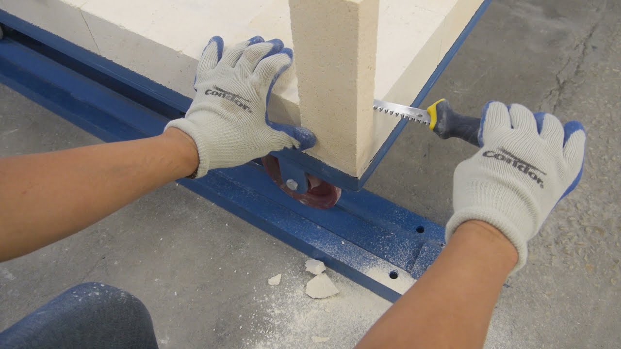 Brick Repair Techniques for Front Loading Kilns