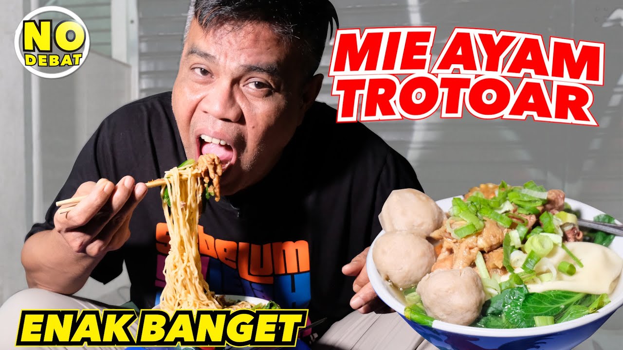KULIDEL MIE AYAM TROTOAR - ENAK BANGET
