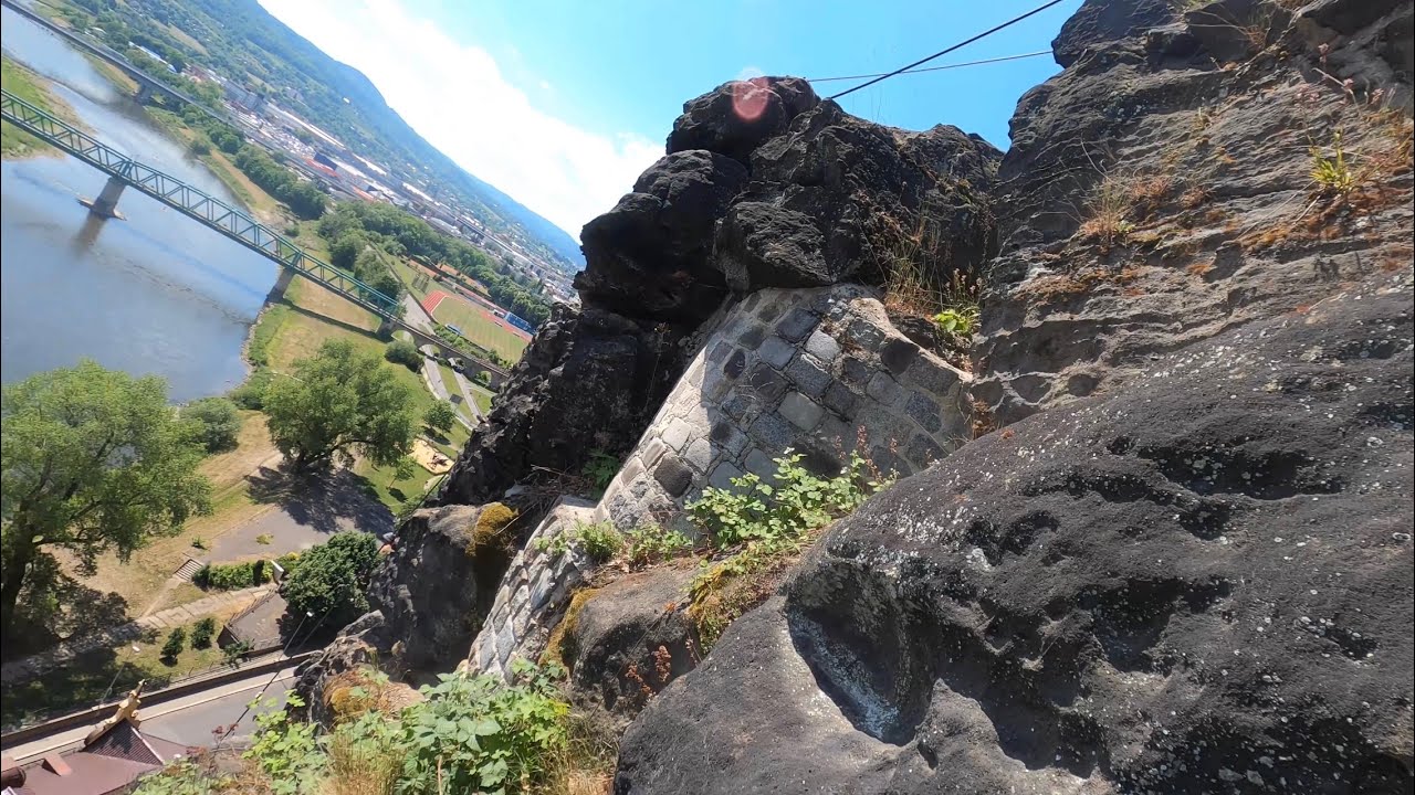 Via Ferrata - Děčín, Pastýřská stěna