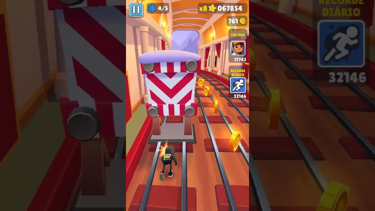 Joguei novamente subway surfers