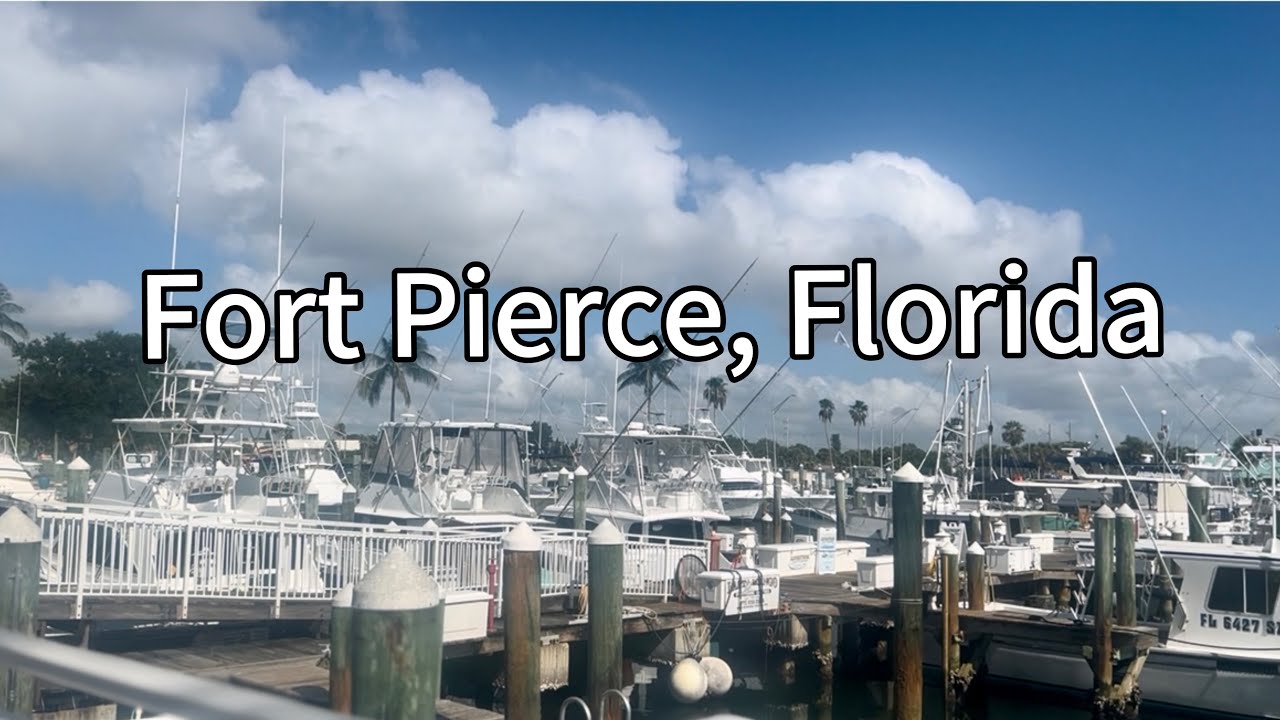 Fort Pierce Downtown City Marina, Florida #city #florida #usa 