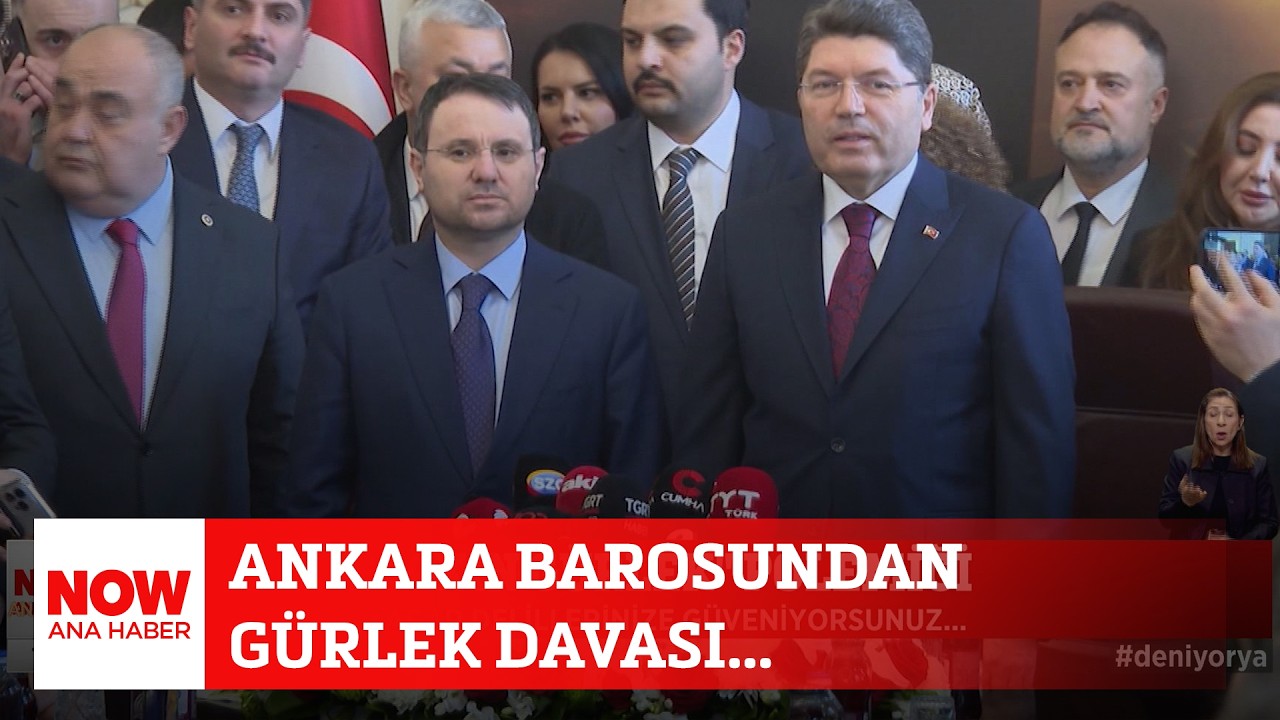 Ankara Barosundan Danıştay’a Akın Gürlek davası... 16 Şubat 2026 Selçuk Tepeli ile NOW Ana Haber