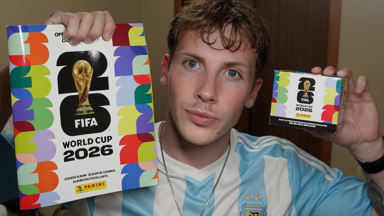 ASMR: Распаковка наклеек Panini к Чемпионату мира 2026! (50 пакетиков)