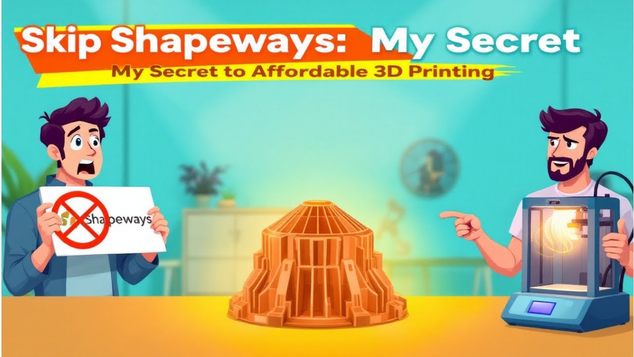 How I Found the Perfect 3D Printer Without Shapeways