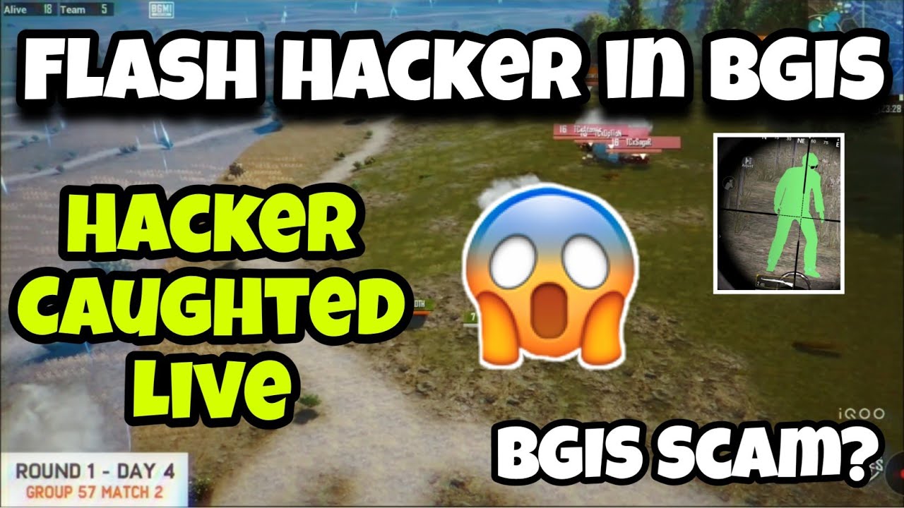 Flash Hacker Spotted in BGIS Qualifier Match 😱 Hacker Caughted in BGIS #Bgis #hacker