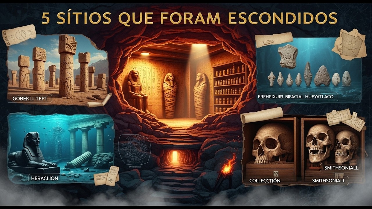 5 SÍTIOS ARQUEOLÓGICOS QUE NUNCA DEVERIAM SER DESCOBERTOS
