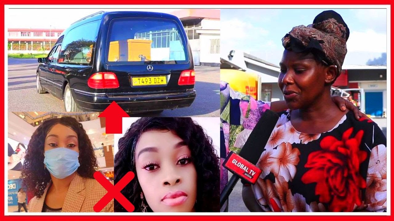 VILIO VYATAWALA  MWILI wa MREMBO wa KITANZANIA ALIYEFARIKI INDIA UKIWASILI TANZANIA KWA MAZIKO