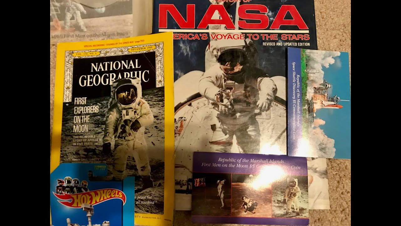 Unintentional ASMR: I Show You My NASA Collection