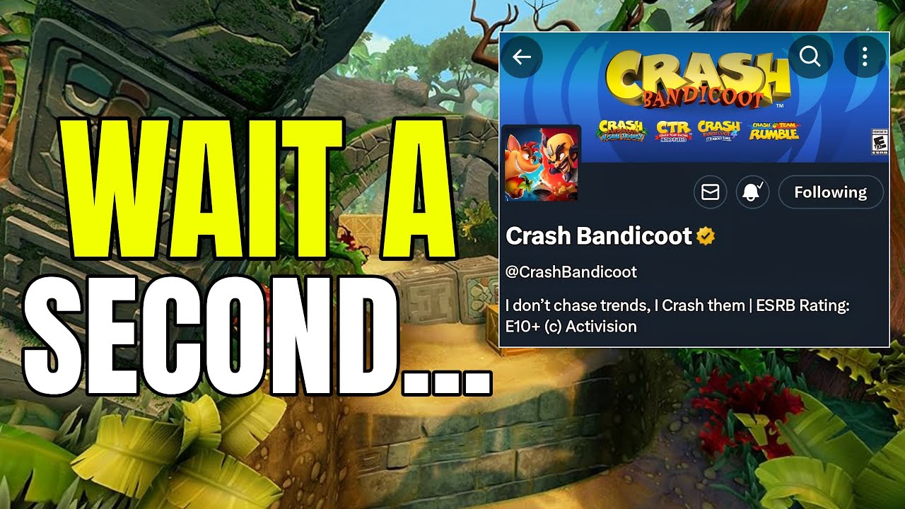 Is The Crash Bandicoot Social Media Account TEASING SOMETHING?