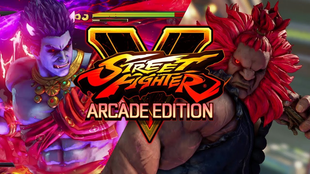 Street Fighter V AE: Kage VS Akuma.