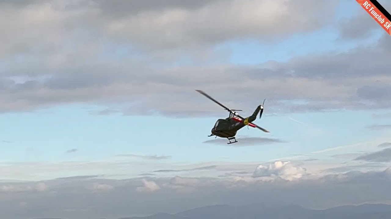 FLY WING UH-1 V4 Upgrade Version class 470 6CH brushless - maiden flight