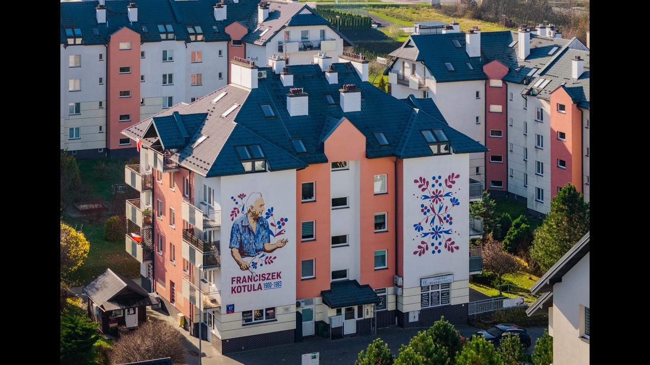 Mural Franciszka Kotuli w Rzeszowie