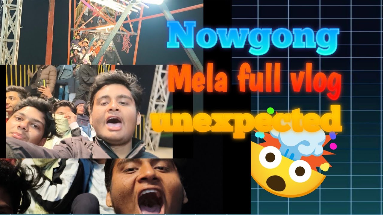 🎡 Mela Vlog With Friends 😂 | Funny Moments | Jhula Ride & Full Masti