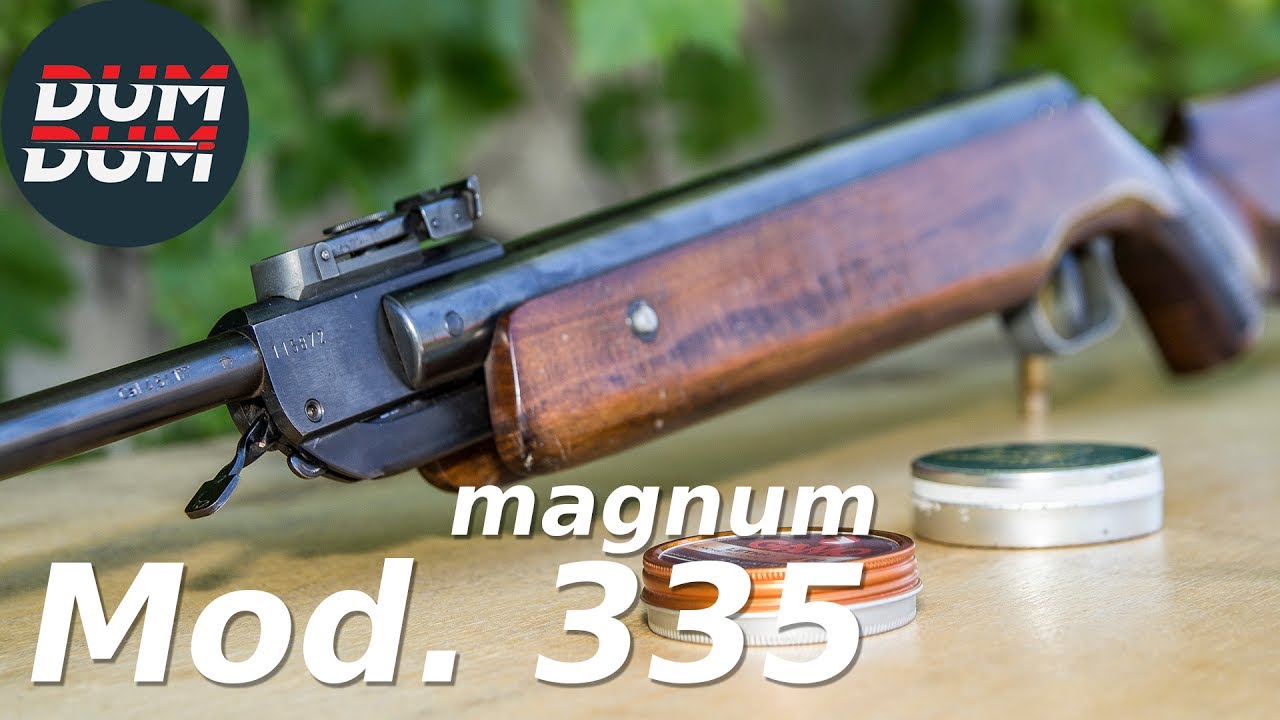Opis vazdušne puške Anschütz mod. 335 magnum (gun review, eng subs)