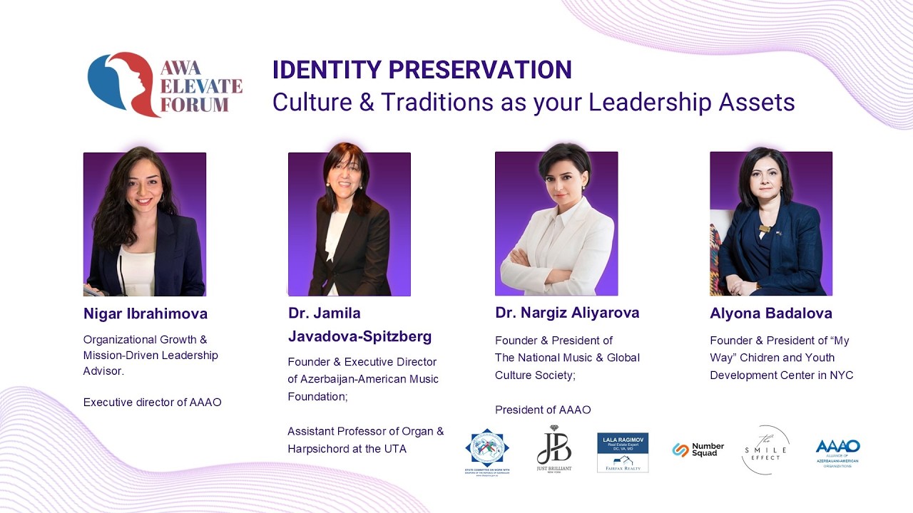 Panel II - Identity Preservation: Culture & Traditions as Leadership Access | AWA Elevate Forum