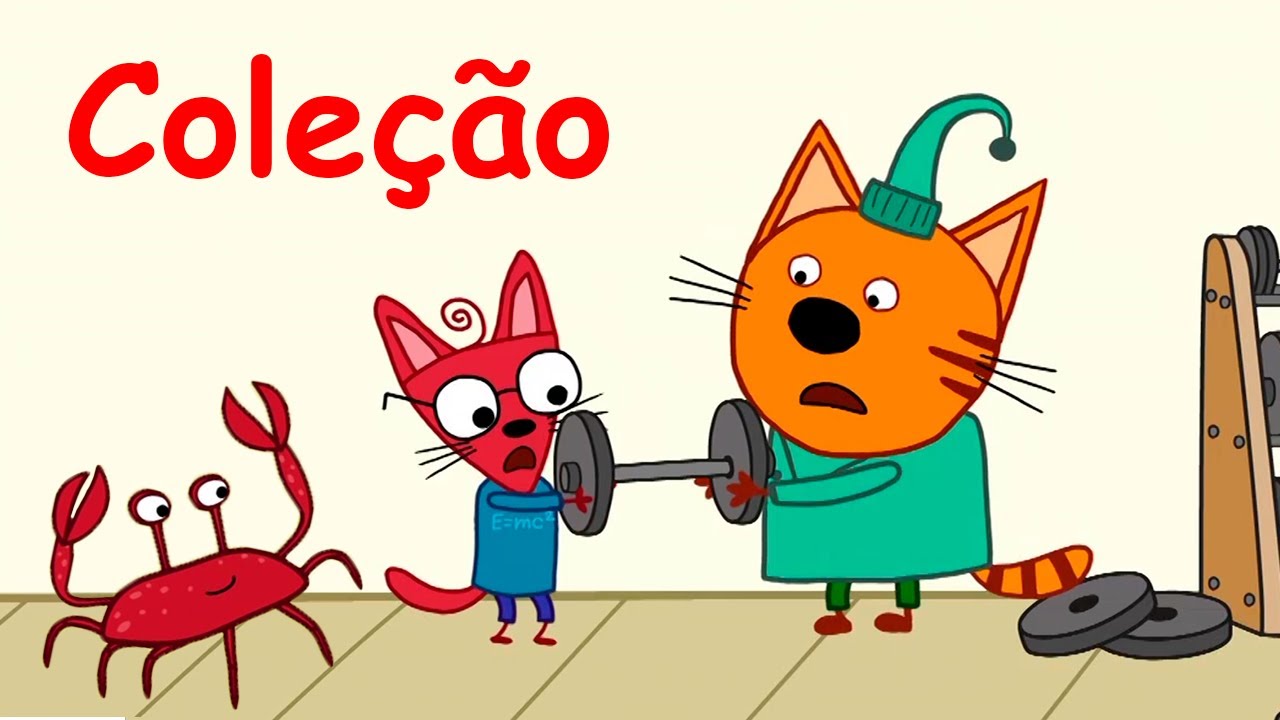 Kid-E-Cats em Portugues | Coleção dos episódios | Desenhos para crianças