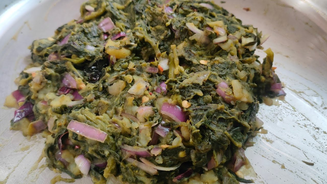 হেলেঞ্চা শাকের ভর্তা রেসিপি
