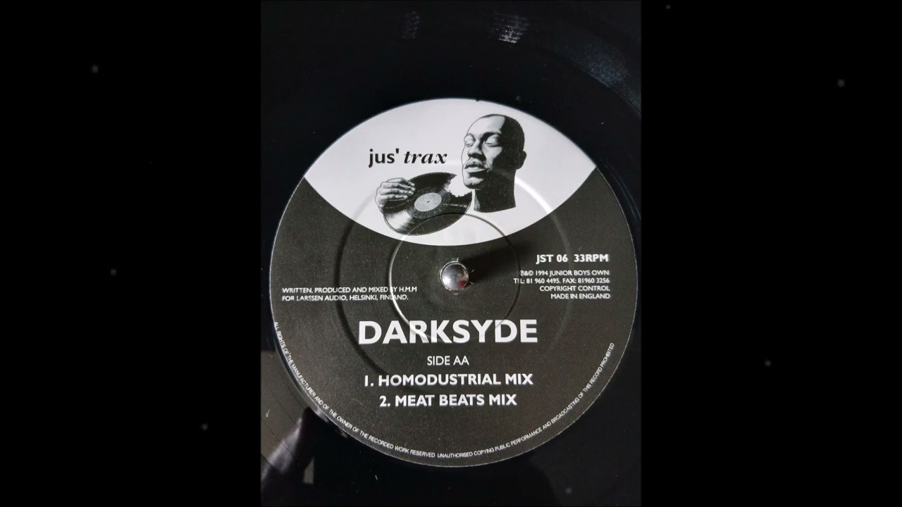 Darksyde - House Music Machine (Homodustrial Mix) VINYL 1994