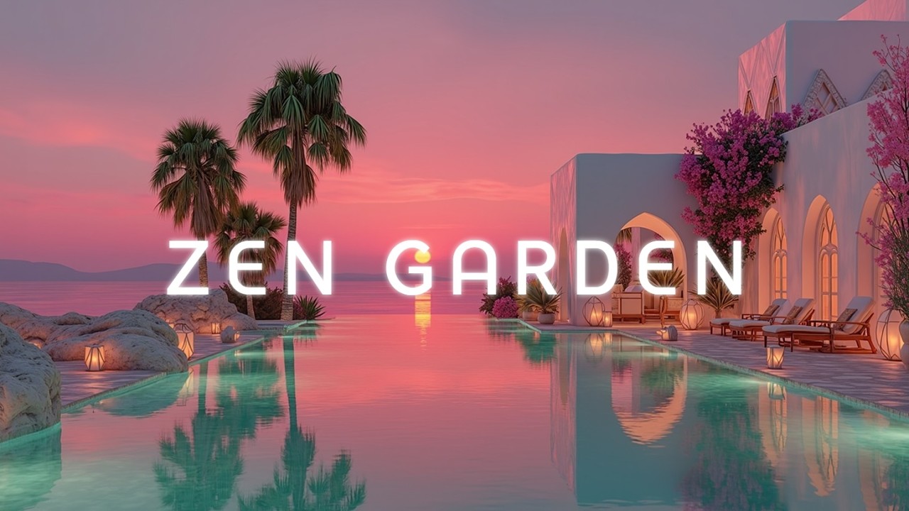 Sunset Oasis Chillout Lounge Ambient Music for Relaxation & Study