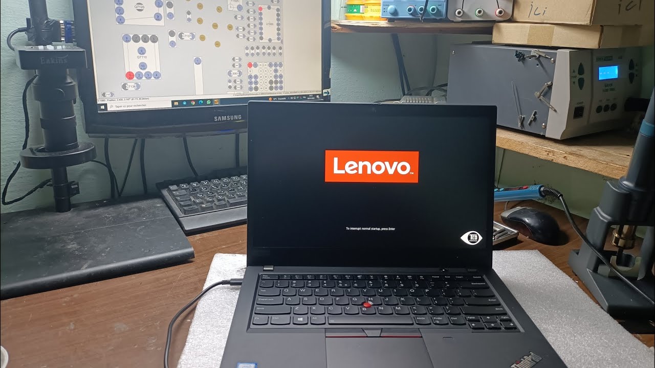 Unlock and Remove Password Bios Lenovo T490 T490s (full method)