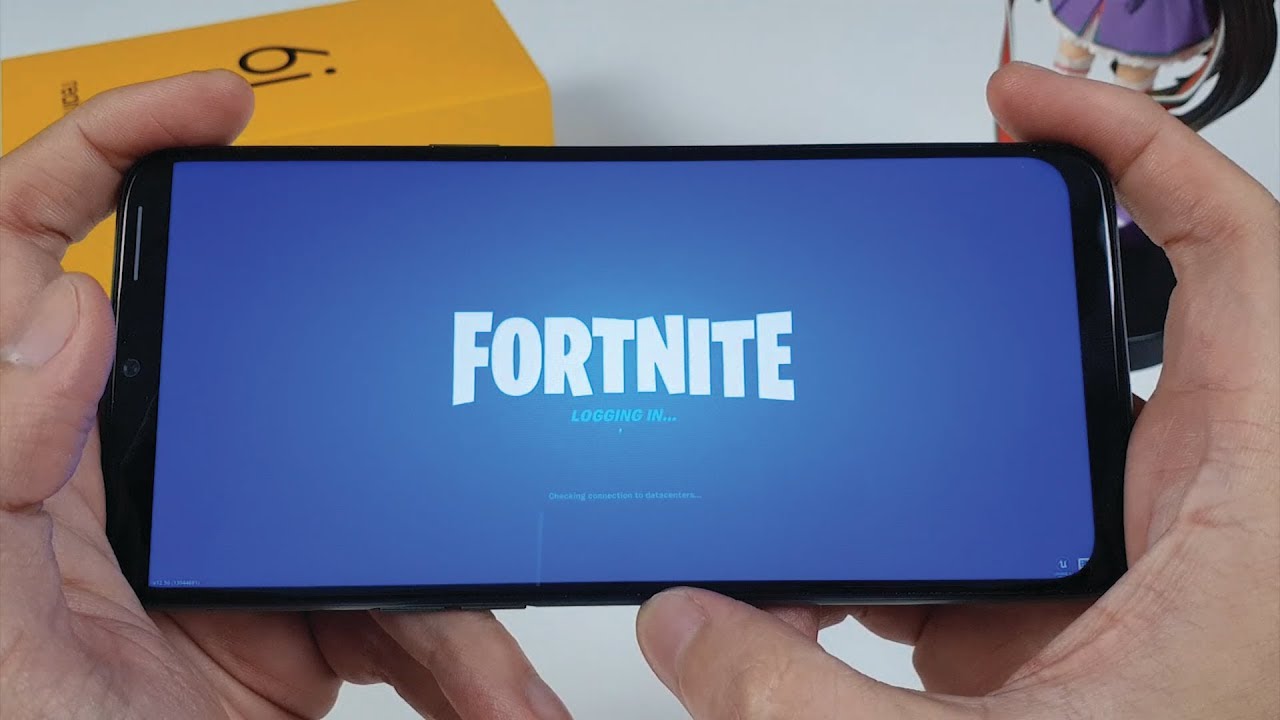 Realme 6i test game Fortnite Mobile || Helio G80/4 GB/128 GB