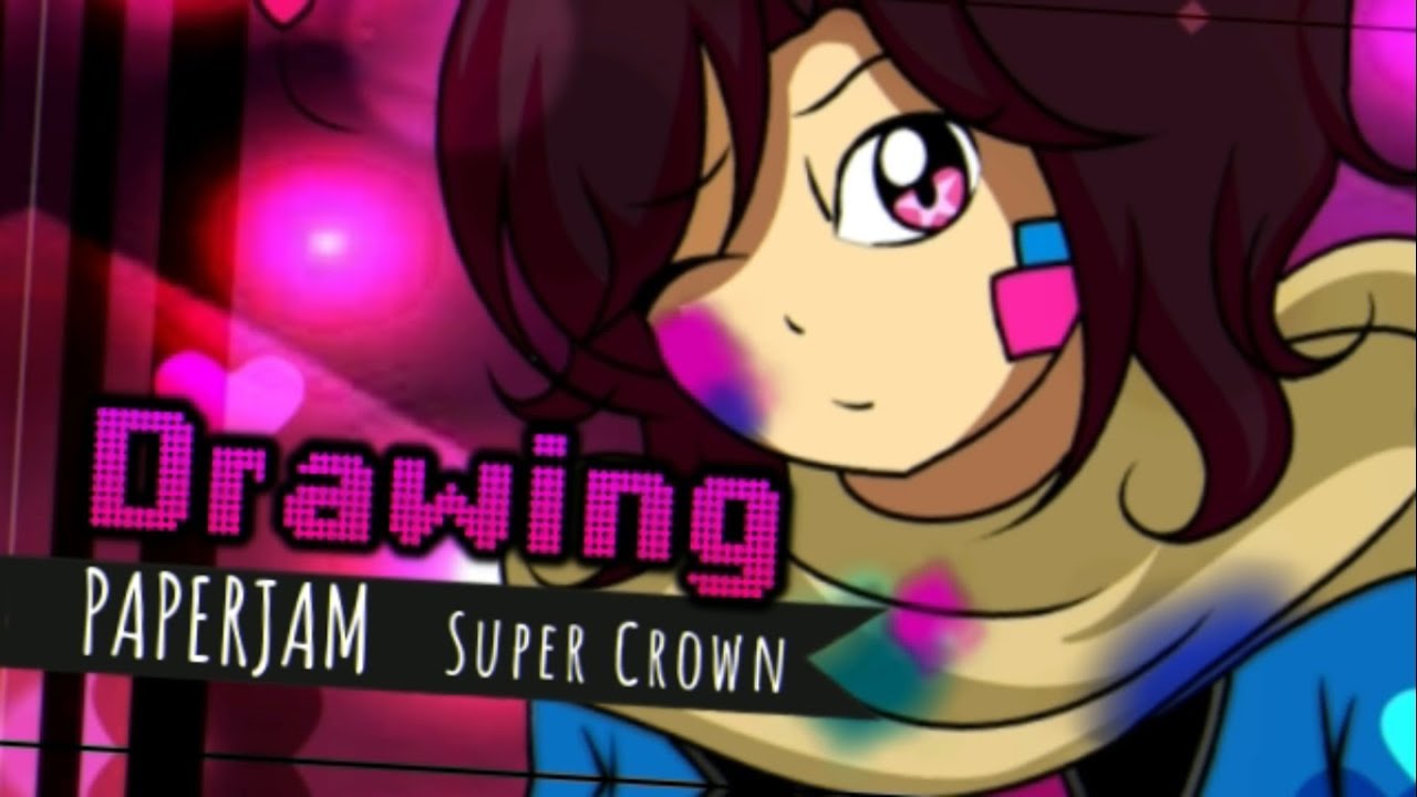 SpeedPaint - PaperJam (Super Crown FanArt)_ by-Skylle Nick