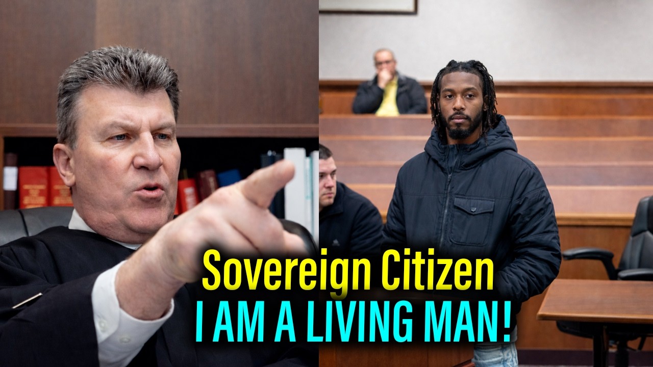 Sovereign Citizen Claims “Split Personality” in Court — Judge Refuses to Entertain It