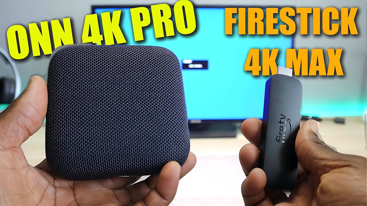 Onn 4K PRO Streaming Device  VS Firestick 4K MAX! WHICH STREAMING DEVICE IS BETTER IN 2024?