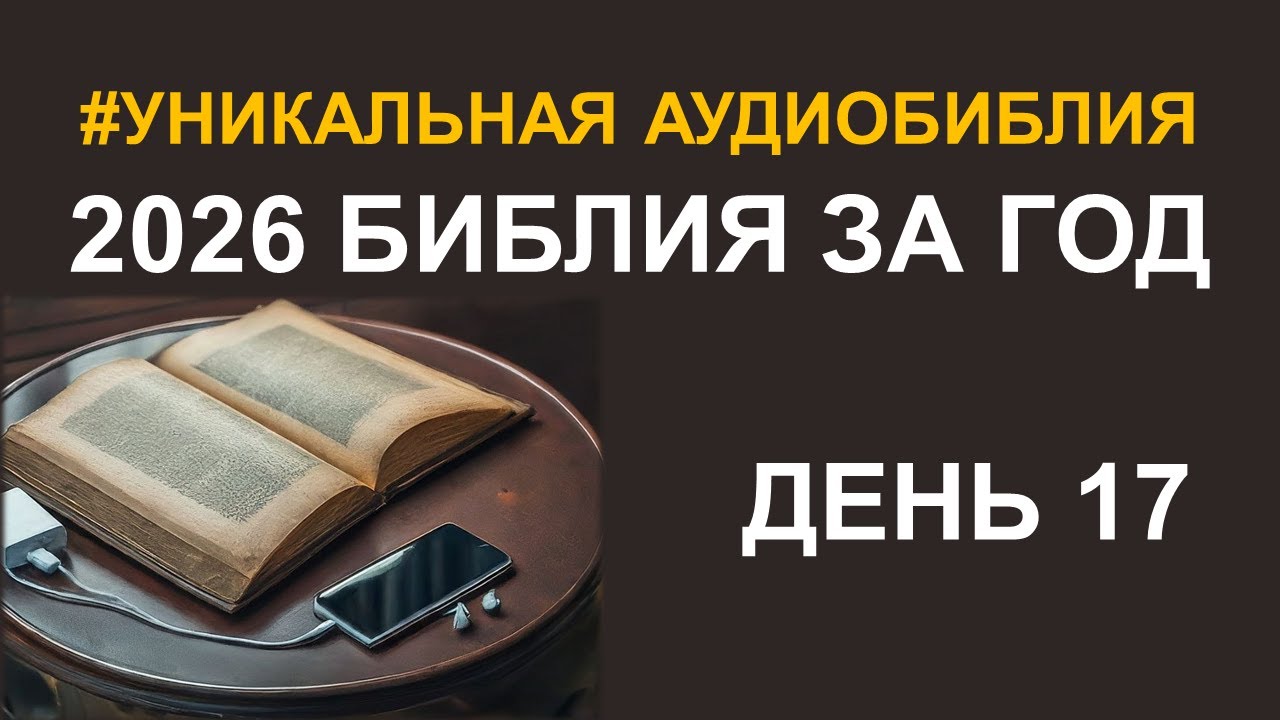 День 17. Библия за год. Библейский ультрамарафон портала &laquo;Иисус&raquo; 2026