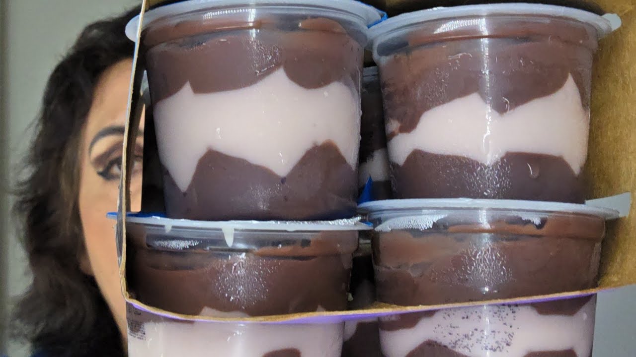 ASMR Comiendo Puding de vainilla con chocolate, Jell-O y  anécdotas !