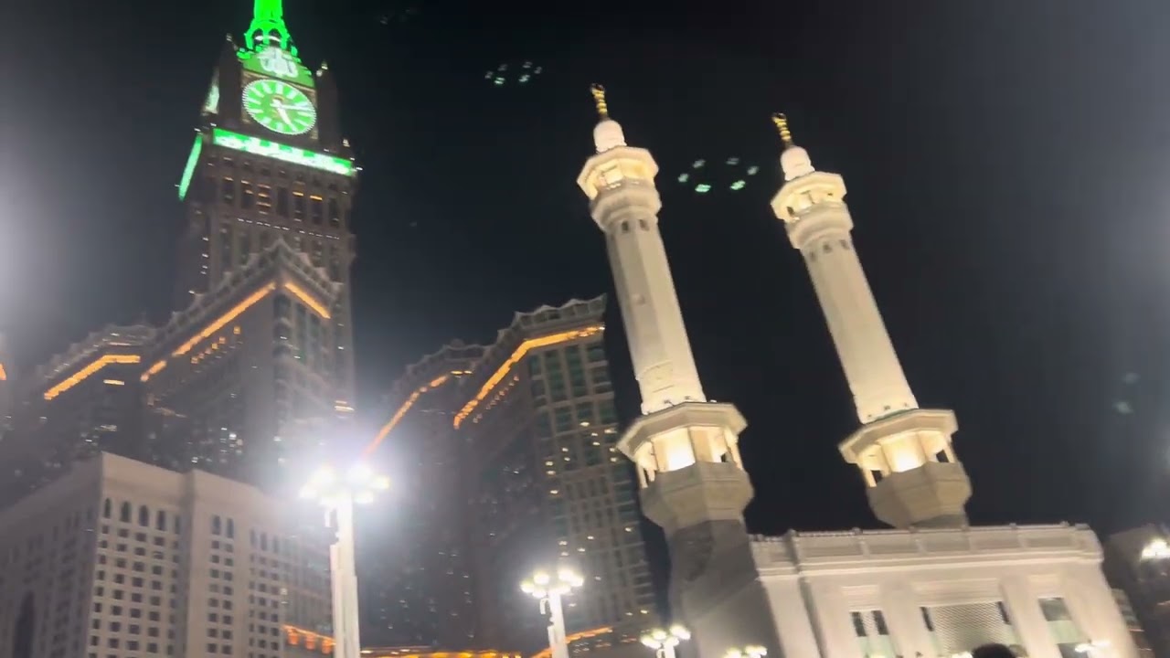 اذان الفجر من الحرم المكي الكعبه المشرفه مكه السعودية #مكة #السعودية #الكعبة