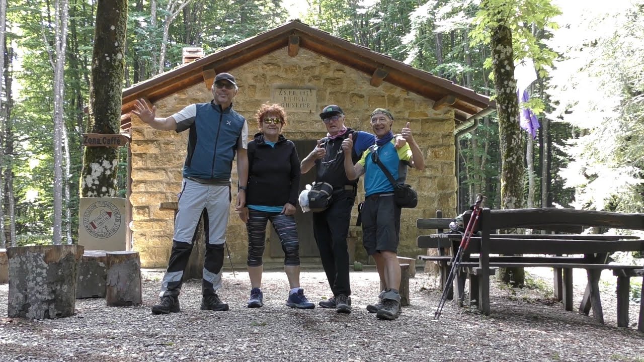Escursione di 15 km ad anello Fumaiolo - San Alberico - rifugio Giuseppe   08-07-2022