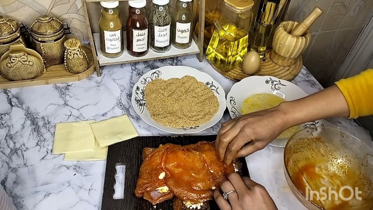 مقتطفات من يومي 🤗إسكالوب في الفرن مع بطاطا😍طاجين الجلبانة مع كريات القرنون 🤤