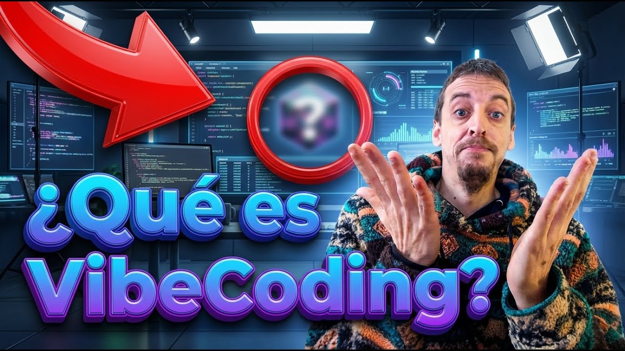 &iquest;Qu&eacute; es el VIBECODING? C&oacute;mo crear una APP en 20 MINUTOS con Lenguaje Natural